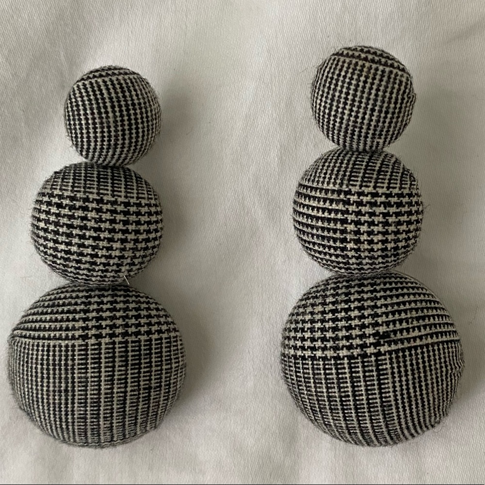 Plaid Earrings